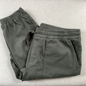 Army green joggers. Size Medium.
